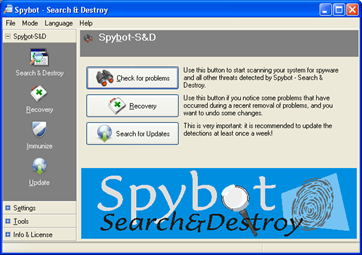 spybot search and detroy